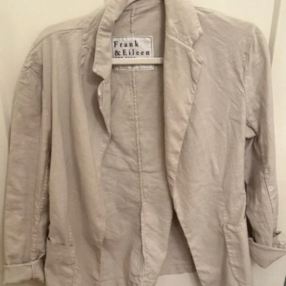 Frank & Eileen Dublin Italian Performance Linen Blazer Large - Picture 5 of 5